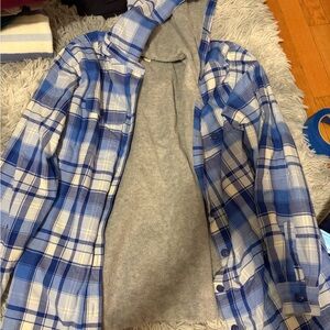 L.L. Bean Gray Fleece Jacket